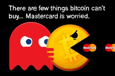 MasterCard против биткоин