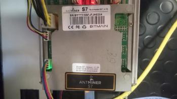 Продажа Antminer S7 4.73th/s + APW3 1600W