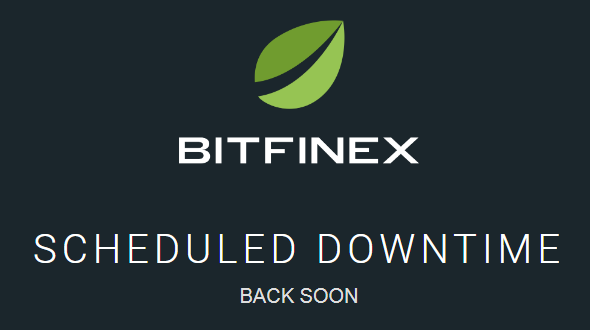 Bitfinex технические работы
