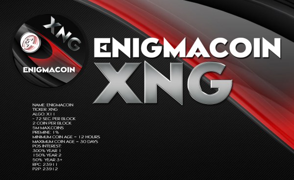 Enigma coin (XNG)