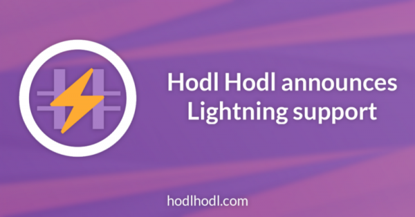 Lightning-контракты биржа Hodl Hodl