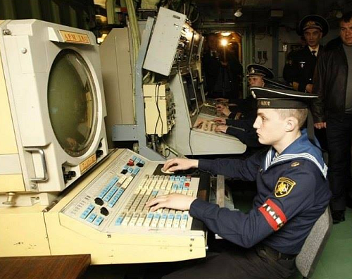 отечественные компьютеры на военном корабле